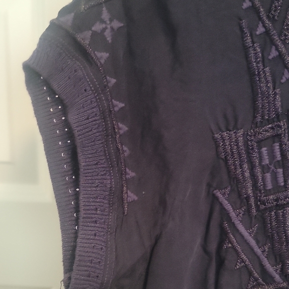 Johnny Was Deep Purple Tunic Top - Picture 6 of 13